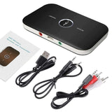 Bluetooth 5.0 Transmitter Receiver 2 IN 1 Wireless Audio 3.5mm Jack Aux Adapter - AZ Depot Express