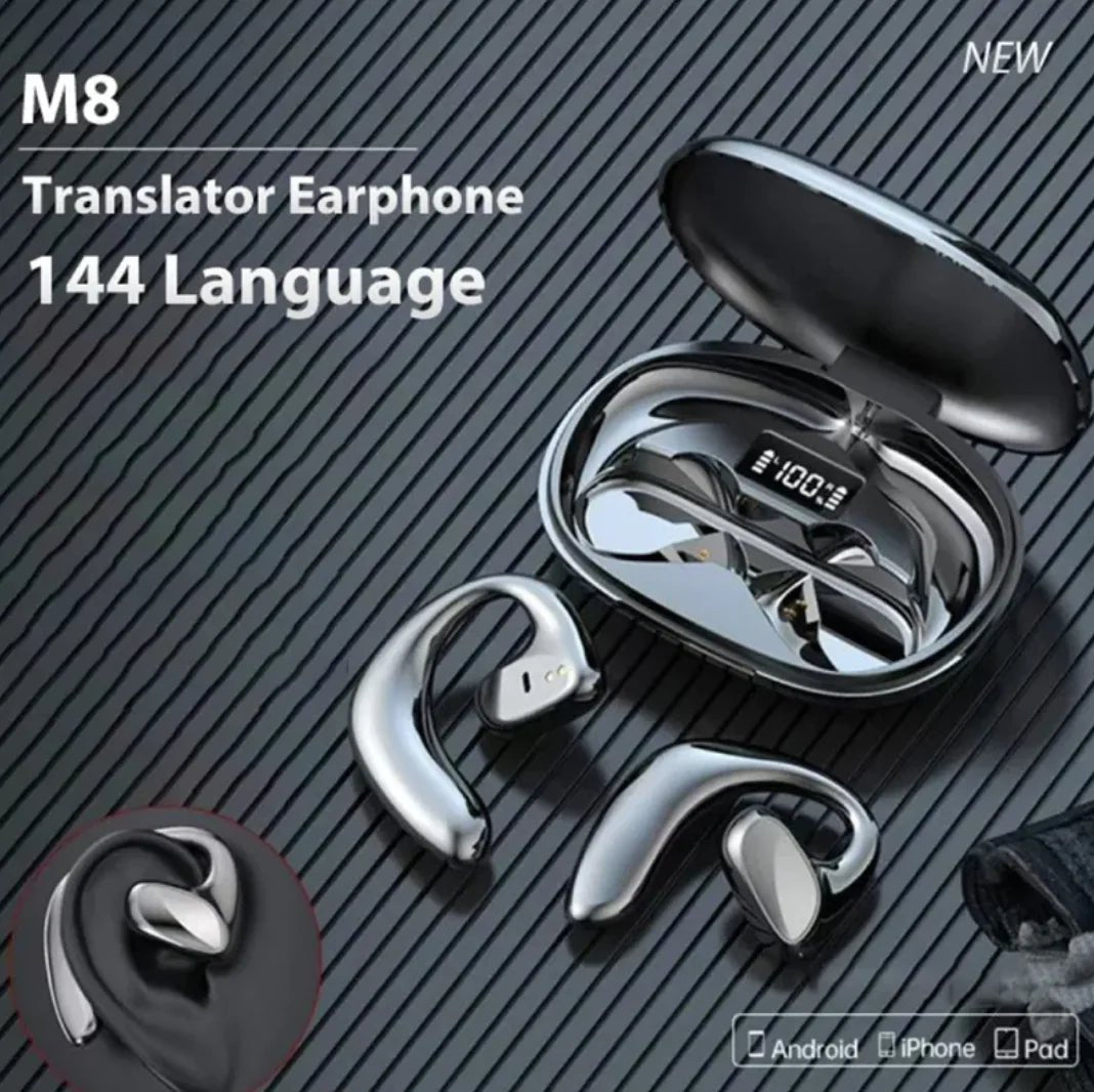 Bluetooth Smart Translation Earbuds - AZ Depot Express