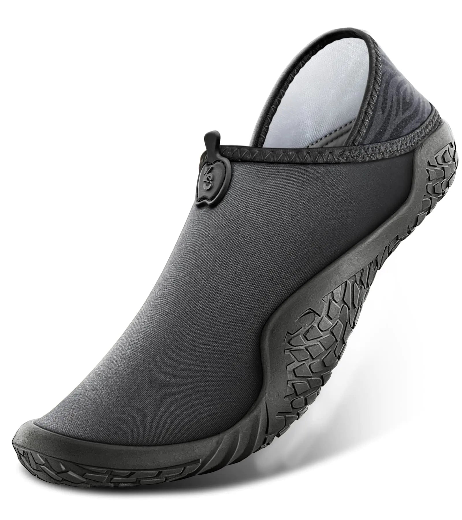 BULLIANT Water Shoes Men Unisex Barefoot Aqua Shoes for Men Women Hiking Swimming Shoe(Black - 7.5 Women/5.5 Men) - AZ Depot Express