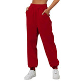 Canbebig Sweatpants Women Baggy Velour Pants for Women Low Rise Sweatpants Snow Suits for Women Sweat Pants for Women - AZ Depot Express
