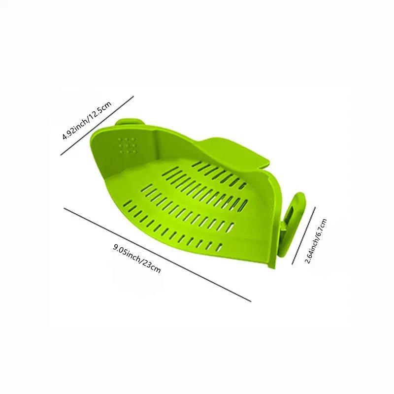 Clip - on Silicone Filter for Pots and Bowls (1 Piece) - AZ Depot Express