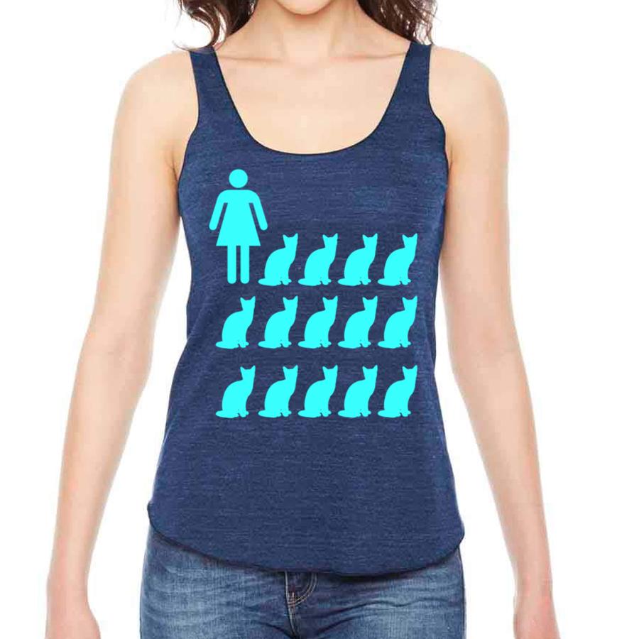 Crazy cat lady tank top - AZ Depot Express
