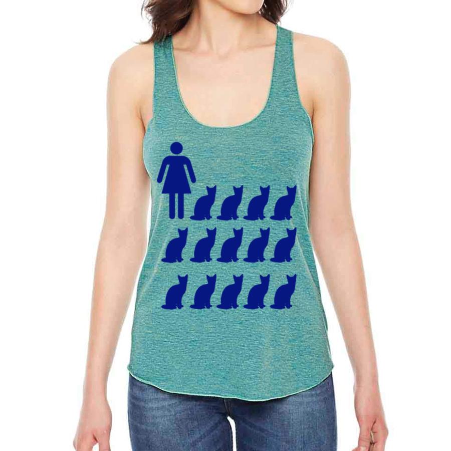 Crazy cat lady tank top - AZ Depot Express