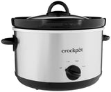 Crock - Pot 5 - Quart Smudgeproof Round Manual Slow Cooker with Dipper Silver - AZ Depot Express