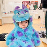 Cute Animal Baby Jumpsuit With Hooded Zipper - AZ Depot Express