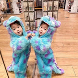 Cute Animal Baby Jumpsuit With Hooded Zipper - AZ Depot Express
