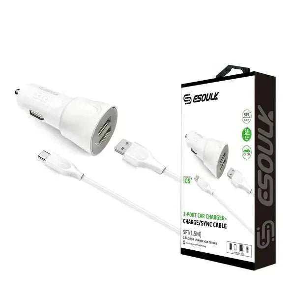 Esoulk 12W Car Charger - AZ Depot Express