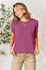 Essential Round - Neck Top - AZ Depot Express