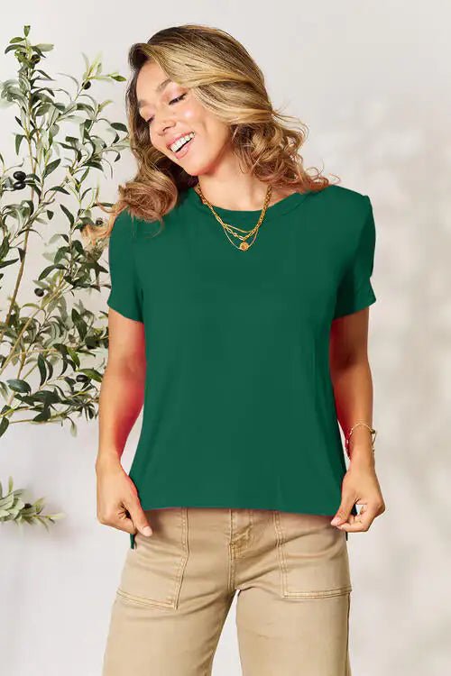 Essential Round - Neck Top - AZ Depot Express