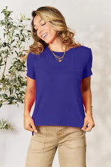 Essential Round - Neck Top - AZ Depot Express