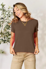 Essential Round - Neck Top - AZ Depot Express