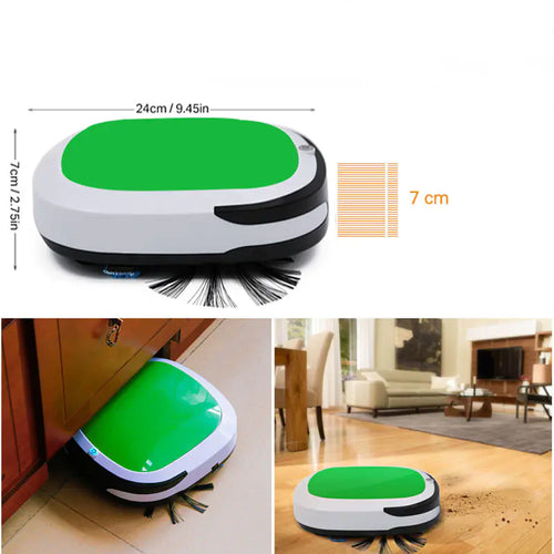 Smart Home Vacuum Robot with Charging and 3-in-1 Function