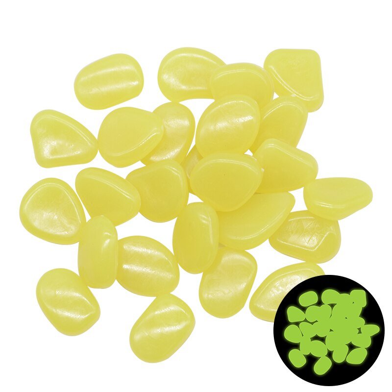 Glow in the Dark Garden Pebbles - AZ Depot Express