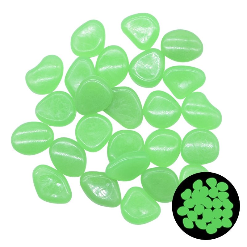Glow in the Dark Garden Pebbles - AZ Depot Express