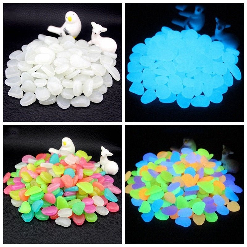 Glow in the Dark Garden Pebbles - AZ Depot Express