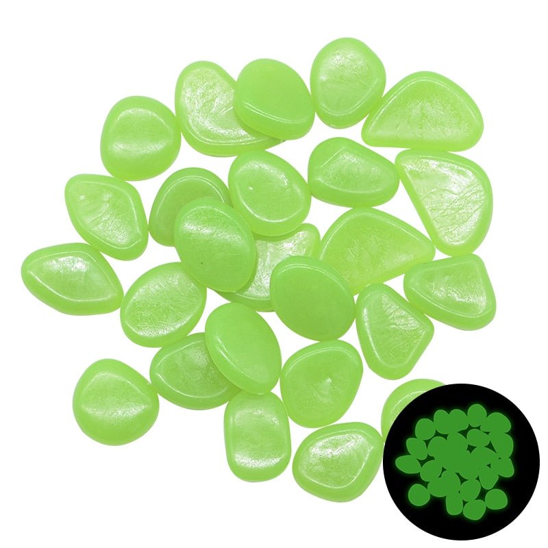 Glow in the Dark Garden Pebbles - AZ Depot Express