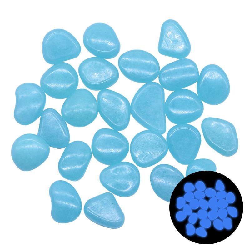 Glow in the Dark Garden Pebbles - AZ Depot Express
