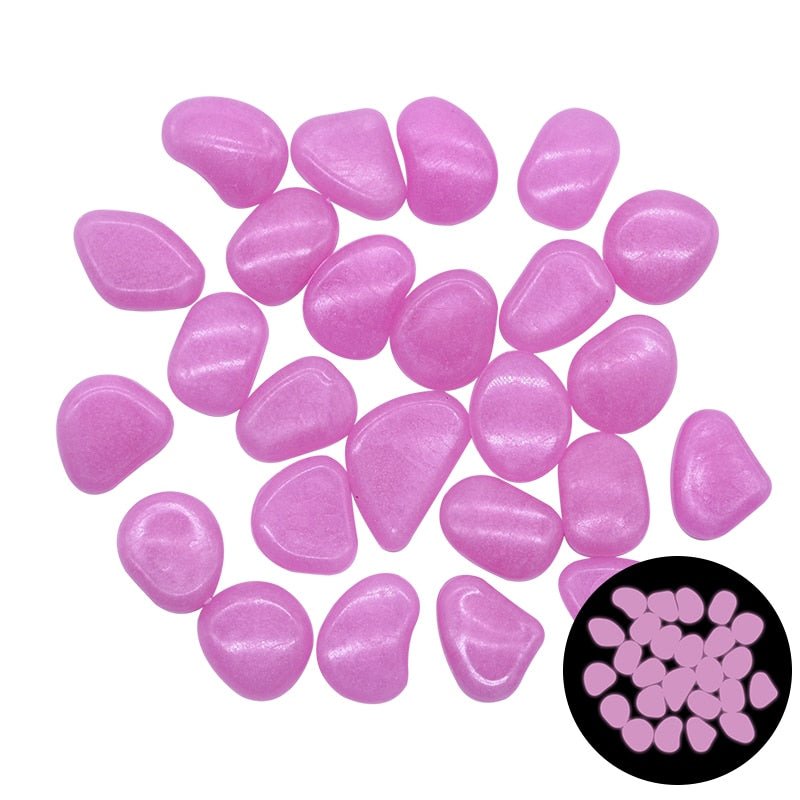 Glow in the Dark Garden Pebbles - AZ Depot Express