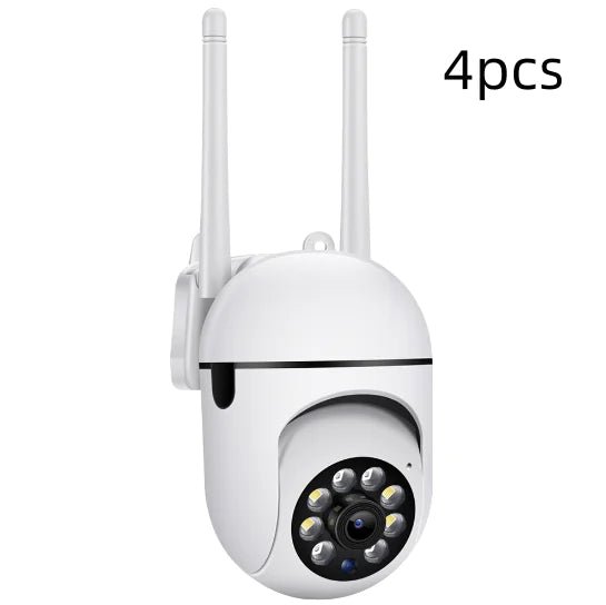 HD Bulb Security Camera - Indoor/Outdoor Night Vision Wall - Mounted Surveillance - AZ Depot Express