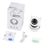 HD Bulb Security Camera - Indoor/Outdoor Night Vision Wall - Mounted Surveillance - AZ Depot Express