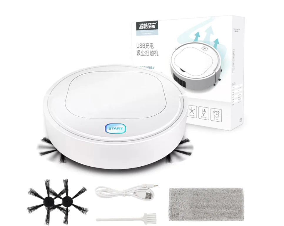 Smart Home Robot Vacuum Cleaner with Voice Control