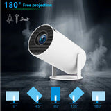 HY300 Pro Projector Home Theater Entertainment Portable Small Projector - AZ Depot Express