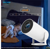 HY300 Pro Projector Home Theater Entertainment Portable Small Projector - AZ Depot Express