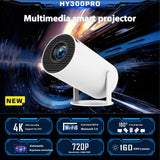 HY300 Pro Projector Home Theater Entertainment Portable Small Projector - AZ Depot Express