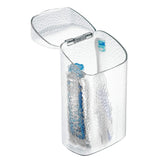 iDesign Rain Dental Center M2 Toothbrush Holder Clear - AZ Depot Express