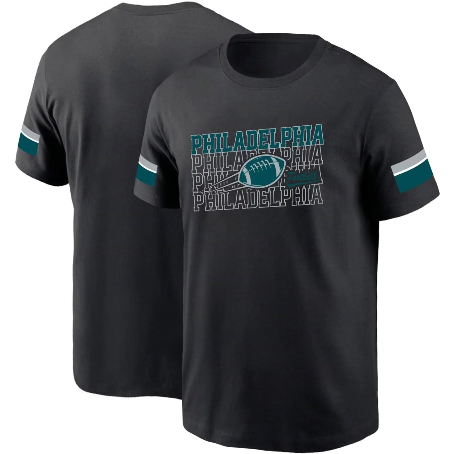 INAOO Men T-Shirt Crewneck Short Sleeves for Men Gifts 2XL Black - AZ Depot Express