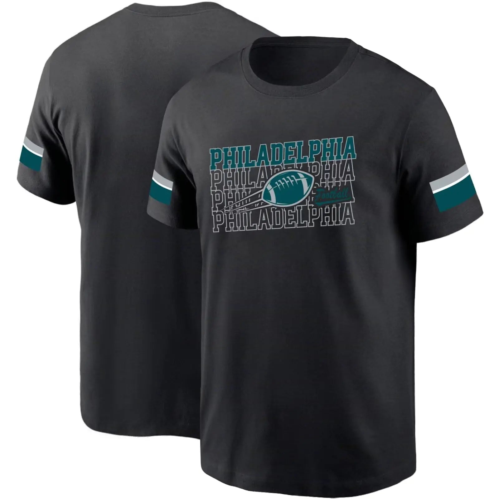 INAOO Men T-Shirt Crewneck Short Sleeves for Men Gifts 2XL Black - AZ Depot Express