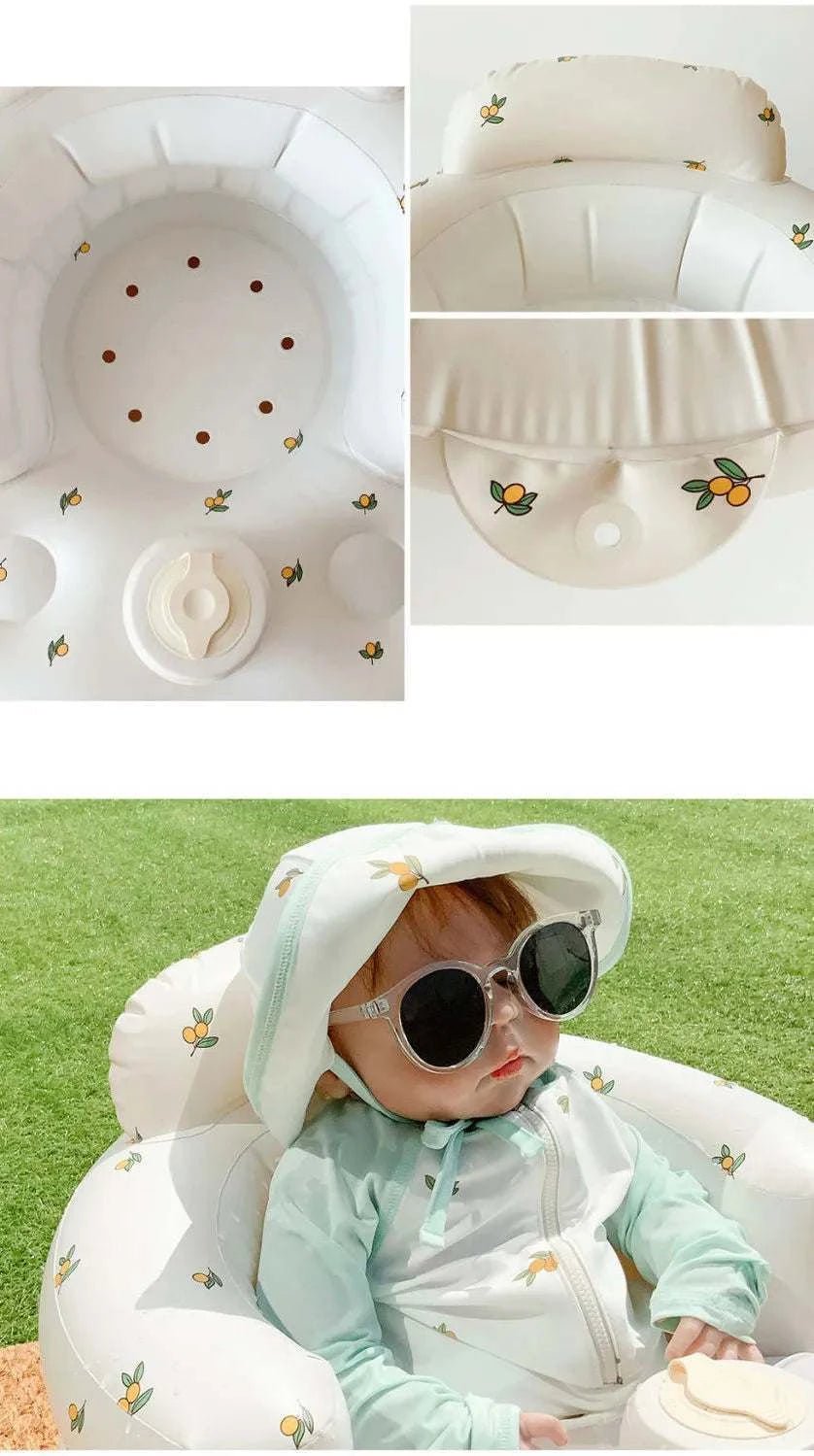 Inflatable Baby Chair for Dining & Bath - AZ Depot Express