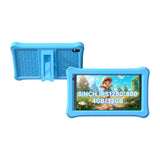 Kids Tablet 8 inch Toddler Tablet Android Kids Tablet 4GB RAM 32GB ROM 8 inch IPS Touchscreen 1280x800 Iwawa and Parental Controls Kids Tablet WiFi Dual Camera Bluetooth Shockproof Case - AZ Depot Express