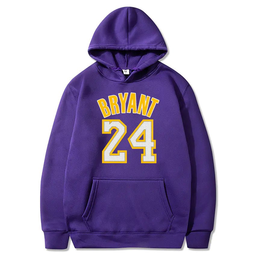 Kobe Bryant 24 Basketball Hoodie Sweatshirt - AZ Depot Express