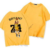 Kobe Bryant 24 Commemorative Cotton T-Shirt (Summer) - AZ Depot Express