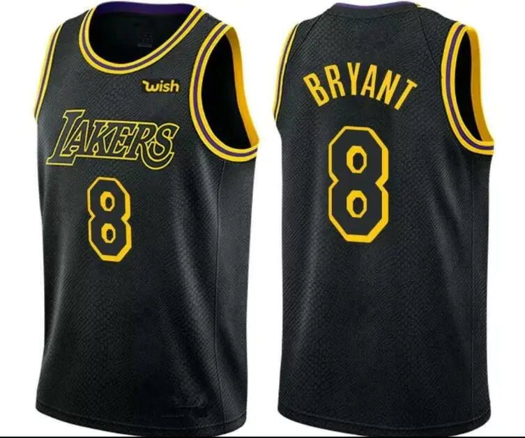 Lakers Kobe Bryant Jersey, Basketball Uniform 8 & 24 - AZ Depot Express