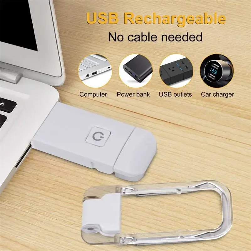 LED USB Rechargeable Book Light Reading Light Eye Protection - AZ Depot Express