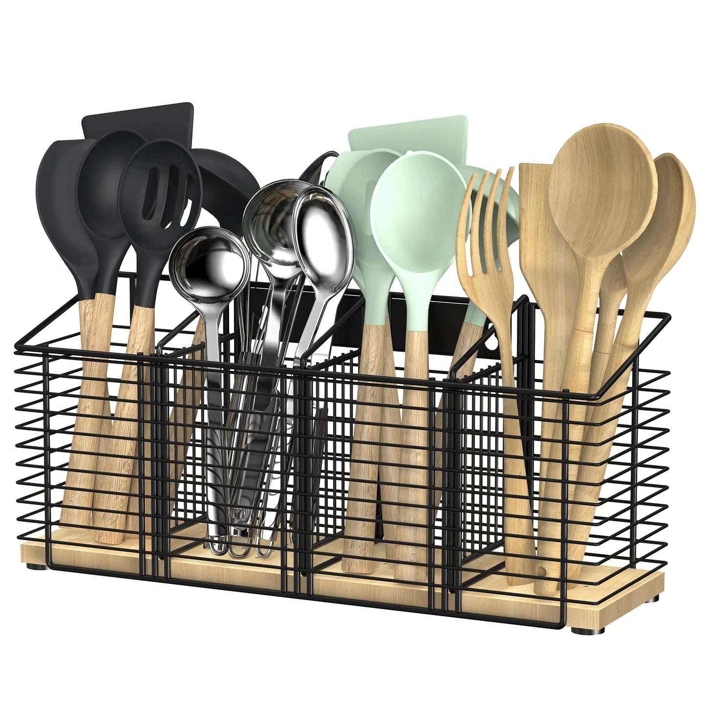 #proLOTEYIKE Large Kitchen Utensil Holderduct_name# - AZ Depot Express