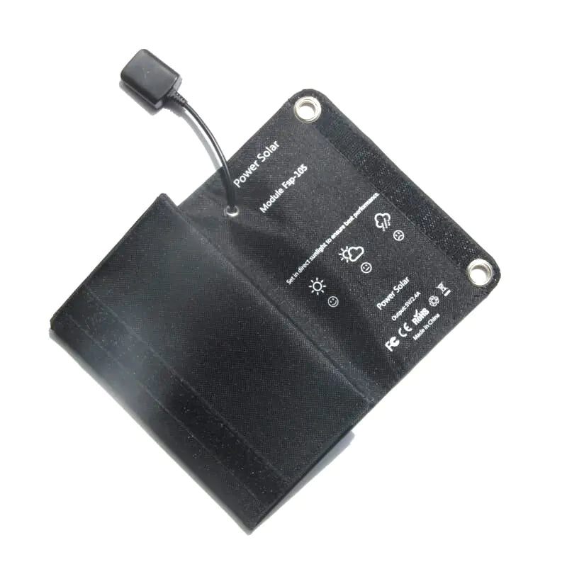 Portable 10W Solar Charger Power Bank for Phones