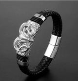 Men's Constellation Stainless Steel Braided Bracelet - AZ Depot Express