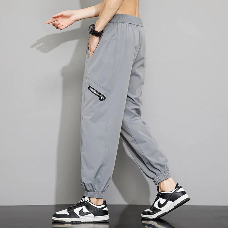 Men's Lightweight Fast Drying Cropped Running Pants - AZ Depot Express