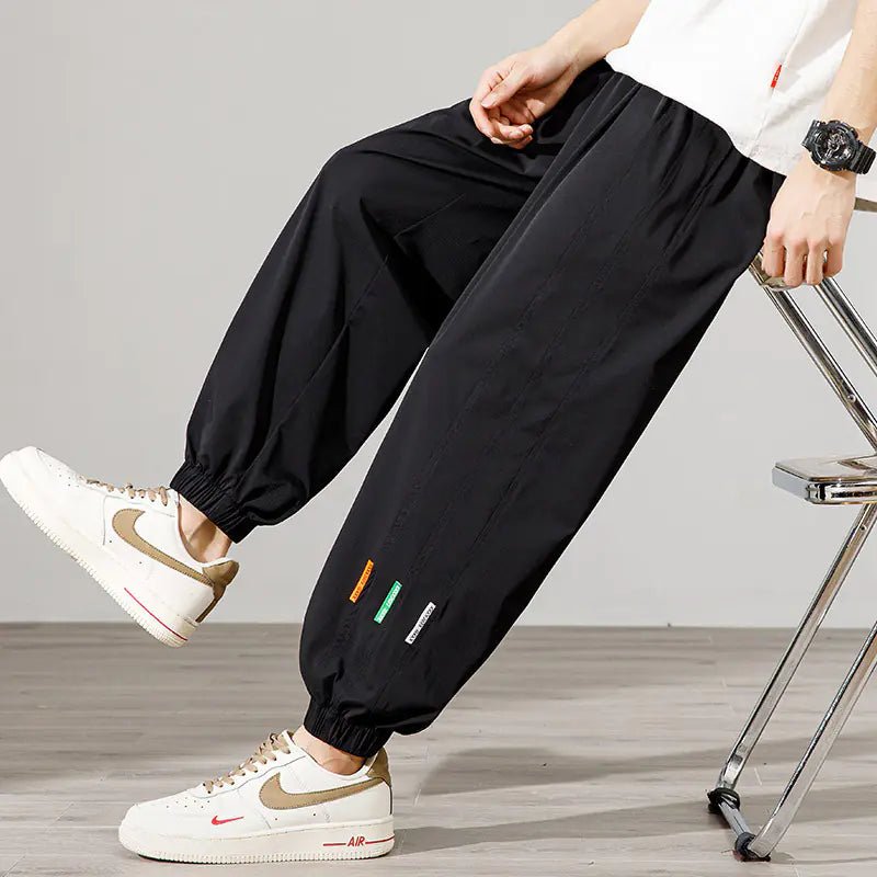 Men's Lightweight Fast Drying Cropped Running Pants - AZ Depot Express