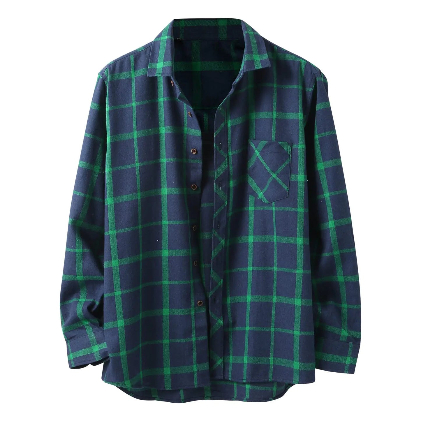Mens Long Sleeve Button Down Shirts Wrinkle Free Plaid Button up Shirts for Men Long Sleeve snap Shirts for Men 4XL Tall Long Sleeve Shirts for Men Work Gray Men t - Shirts - AZ Depot Express