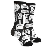 Mens Novelty Funny Gamer Controller Socks Crazy Socks Fashion Casual Socks - AZ Depot Express