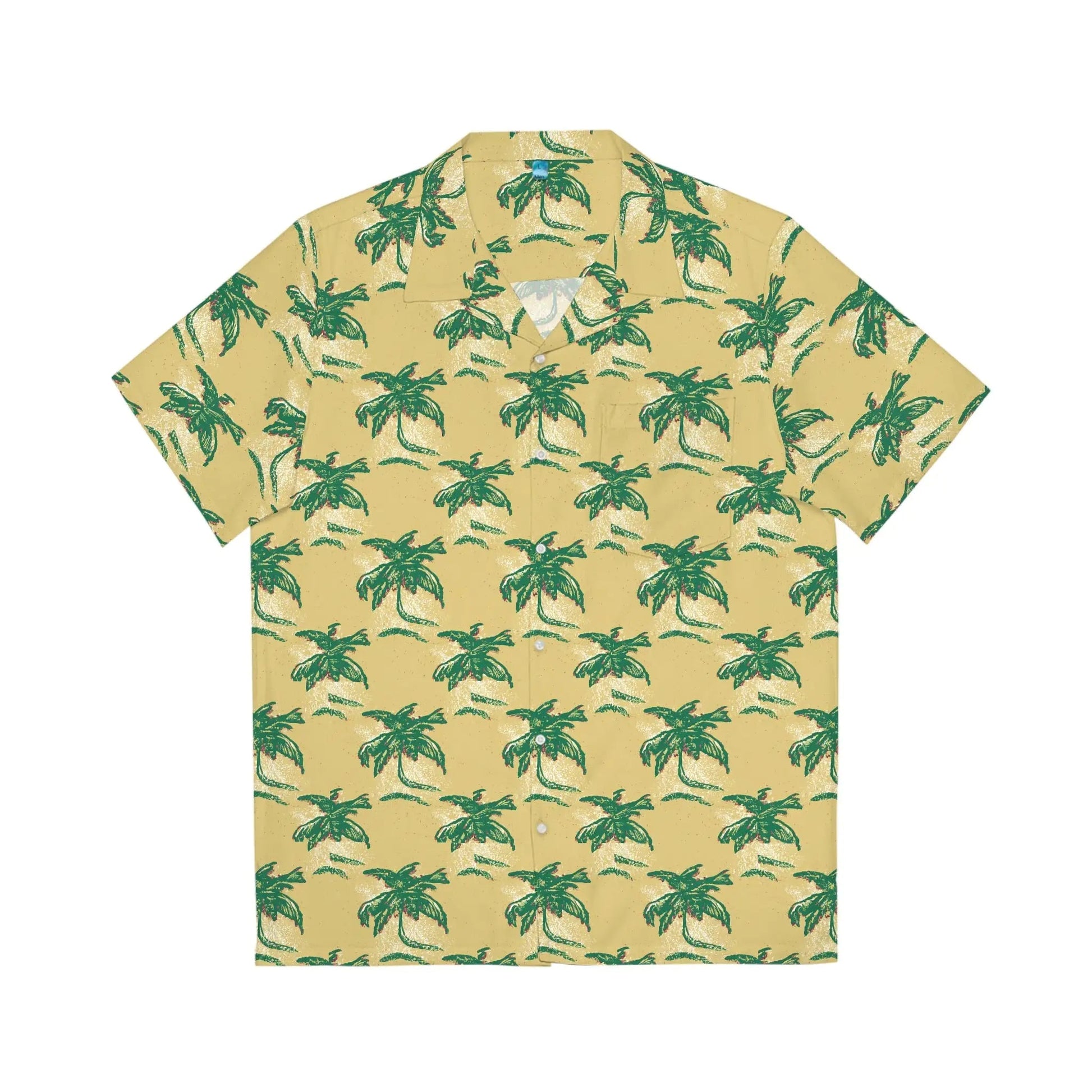 Men's Tropical Palm Mirage Hawaiian Shirt - AZ Depot Express