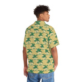 Men's Tropical Palm Mirage Hawaiian Shirt - AZ Depot Express