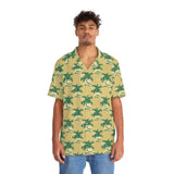 Men's Tropical Palm Mirage Hawaiian Shirt - AZ Depot Express