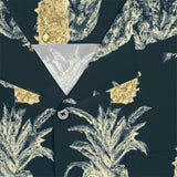 Men's Vintage Pineapple Hawaiian Shirt - AZ Depot Express