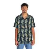 Men's Vintage Pineapple Hawaiian Shirt - AZ Depot Express