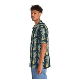 Men's Vintage Pineapple Hawaiian Shirt - AZ Depot Express